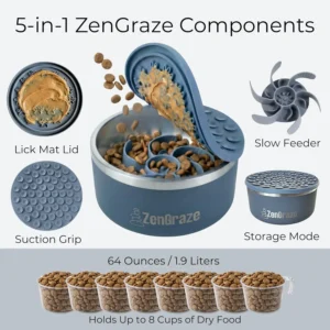 Stainless Steel Dog Bowl (Medium 32oz)